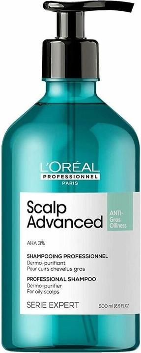 Actual product image L'Oréal Professionnel LP SE Scalp A-Oily Shp R 500ml Pure Ress (500 ml, Liquid shampoo)