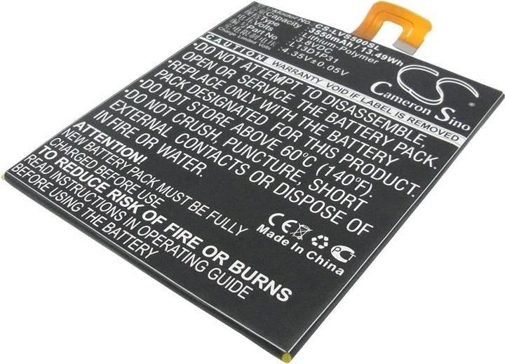 Image du produit NoName Batterie L13D1P31 pour Lenovo, 3.8V, 3550mAh (1 cellules, 3550 mAh)