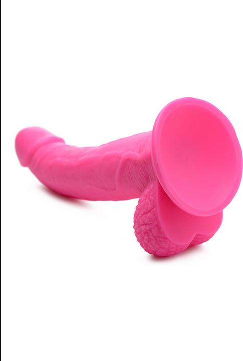 Image du produit Pop Peckers Poppin Dildo 19 cm - Pink