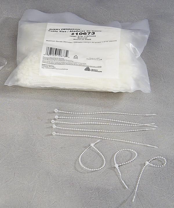 Produktbild Avery Kabelbinder secur-a-tie 127mm (06022) flexib.stram. - (1000 stk.) (1000 Stk.)