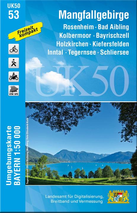 Produktbild Topographische Karten BY.UK50.53 Mangf.