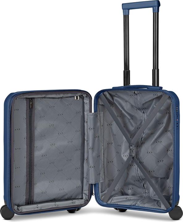 Immagine prodotto D&N South Dakota 4 Rollen Kabinentrolley S 56 cm mit Dehnfalte (40 l, Bagaglio a mano (fino a 50 litri))
