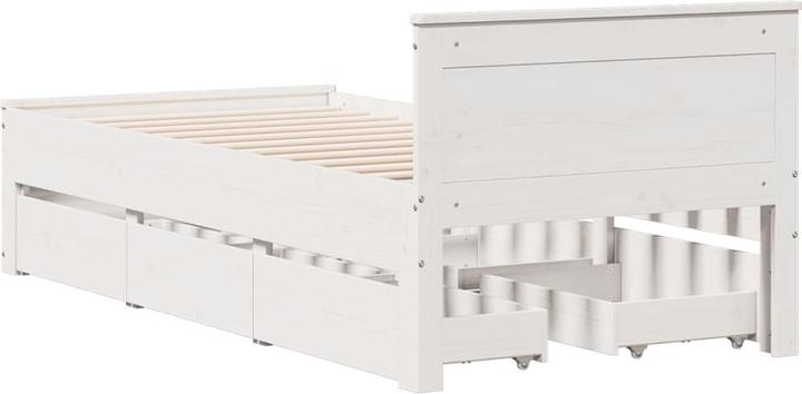 Produktbild VidaXL Bett ohne Matratze mit Kopfteil (90 x 200 cm)