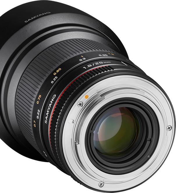Actual product image Samyang 20mm F1.8 Olympus FT (Olympus, full size)