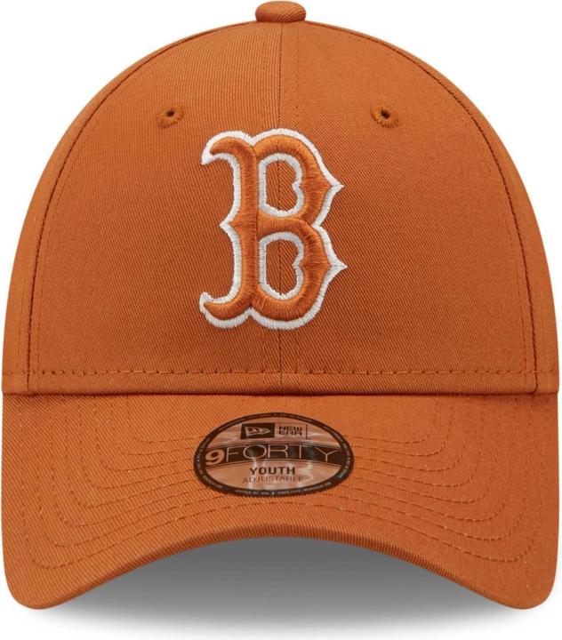Actual product image New Era 9Forty Kids Cap - Boston Red Sox toffee - Youth (55, 56)