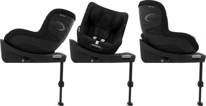 Actual product image Cybex SIRONA G I-SIZE Magic Black | black (Reboarder, ECE R129/i-Size Standard)