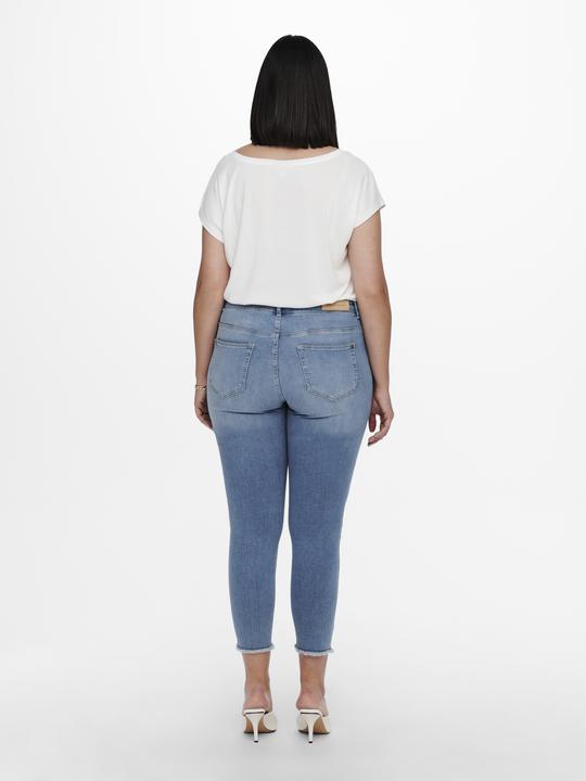 Actual product image Only Curvy CarWilly Reg Ankle Skinny Fit Jeans (W48/L32)