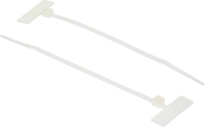 Immagine prodotto Rs Pro Natural Marker Cable Tie 110x2.5 (146 mm, 100 pz.)