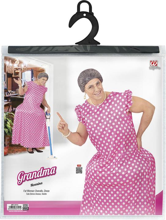 Produktbild Widmann OMA (Fatsuit dicke Oma, Kleid), One Size Fits Most Adult (One Size)