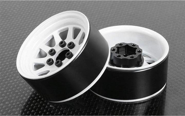 Rc4Wd Jantes Beadlock en acier de 1,9"