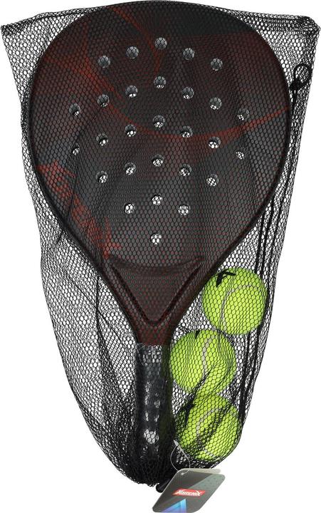 Actual product image Adrenix Padel set racket with 3 balls