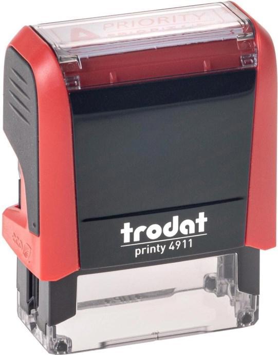 Produktbild Trodat Stempel 4911 "A-Priority" A-Priority, Rot