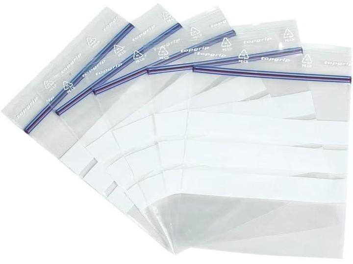 Topgrip Sacchetto di chiusura con campo di etichettatura (100 Pezzo/i)