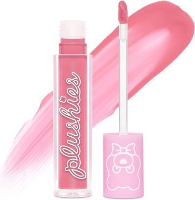 Actual product image Lime Crime Plushies Soft Matte Lipstick Rosebud Sheer Nude-Pink Blackberry Candy Scent - Talc-Free & (Rosebud Sheer Nude-Pink Blackberry Candy fragrance)