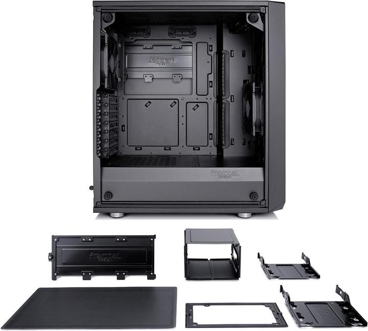 Immagine prodotto Fractal Meshify C scuro TG (ATX, mATX, Mini-ITX)