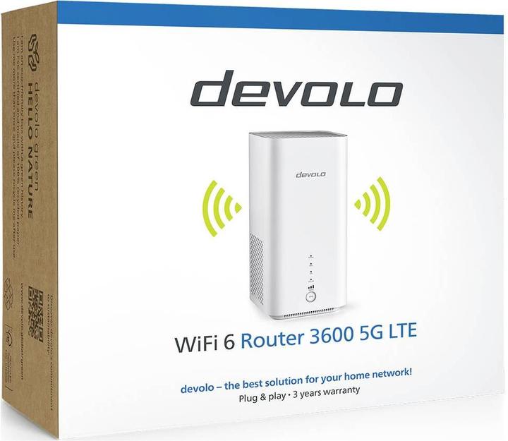 Actual product image Devolo 5G-Router 3600 WiFi 6
