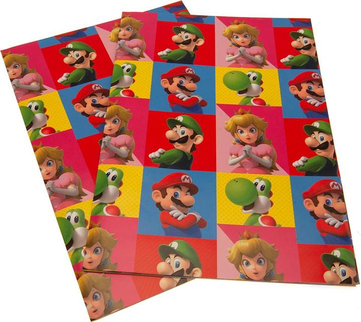 Produktbild Super Charaktere Geschenkpapier (4erPack) (Geschenkpapier, 4 x)