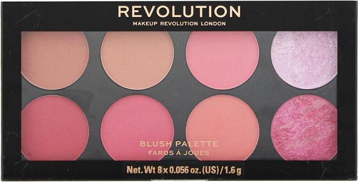 Makeup Revolution Revolution Blush Sugar And Spice Blush Palette 8 x 1.6g