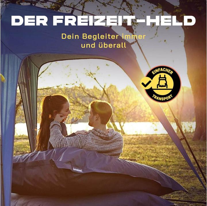 Produktbild Where Tomorrow Pavillon Pop Up - Schwarz, Anwendungsbereich: Outdoor (250 cm, 250 cm)