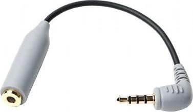 Actual product image Boya BY-CIP TRS to TRRS adapter