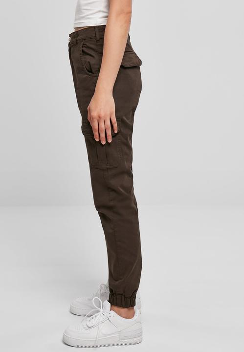 Actual product image Urban Classics Ladies High Waist Cargo Pants (34)