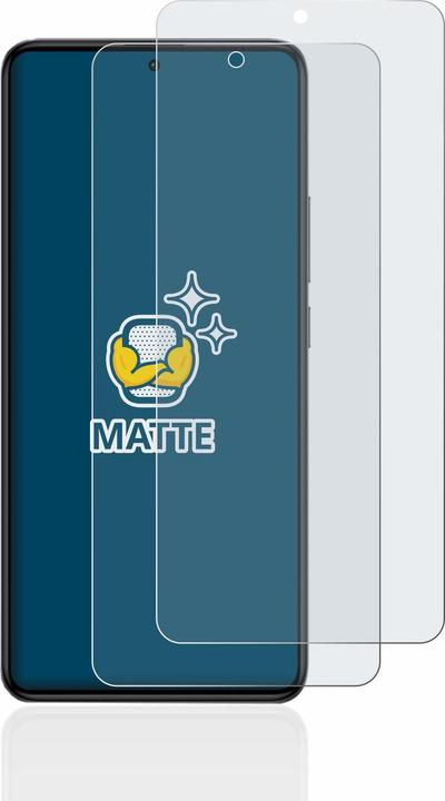 Actual product image BROTECT Anti-glare screen protector matt (2 Piece, Xiaomi Poco F5 Pro)