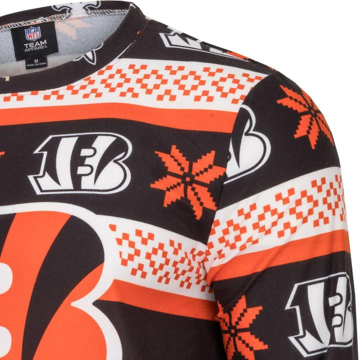 Produktbild Foco NFL Winter XMAS Pyjama Schlafanzug Cincinnati Bengals - XXL (XXL)