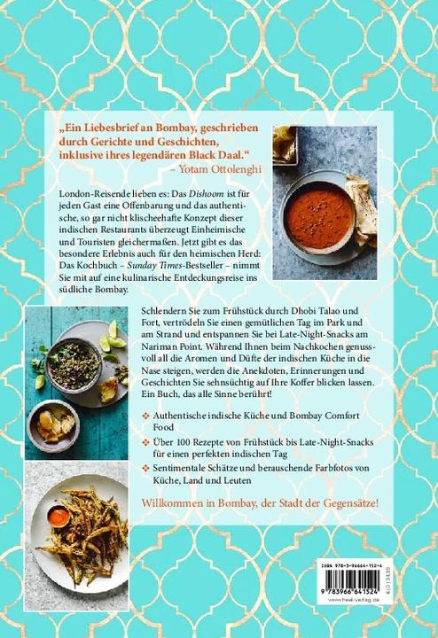 Image du produit Indische Küche Dishoom - Das grosse Kochbuch für indische Gerichte (Allemand, Naved Nasir, Kavi Thakrar, Shamil Thakrar, 2021)