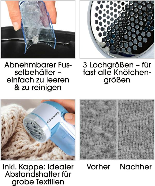 Produktbild CleanMaxx Fusselrasierer