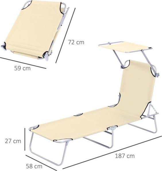 Produktbild Swisshandel24 Sonnenliege (187 cm)