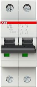 Produktbild ABB S202-D16 Sicherungsautomat 2-polig
