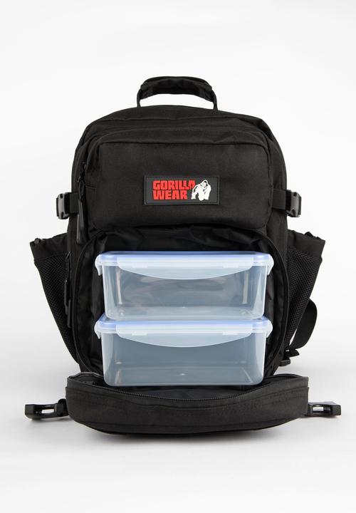 Immagine prodotto Gorilla Wear Clyde Meal Bag - schwarz (25 l)