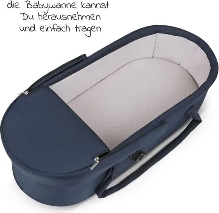 Produktbild ABC Design 3in1 Kombi-Kinderwagen-Set Timbo 4 mit Babywanne