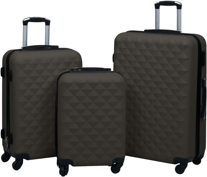 VidaXL 3-teiliges Hartschalenkoffer-Set