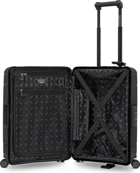 Actual product image Redolz Essentials 15 4-wheel cabin trolley 55 cm with three-point fastening (40 l, Hand luggage (up to 50 litres))