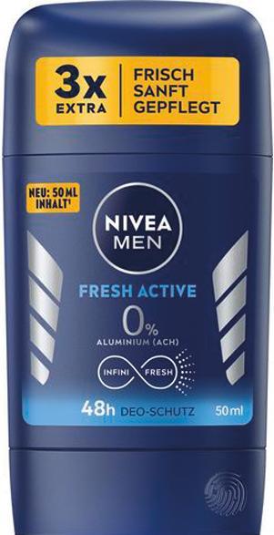 Productafbeelding NIVEA MEN Fresh Active Deo Stick (Stick, 50 ml)