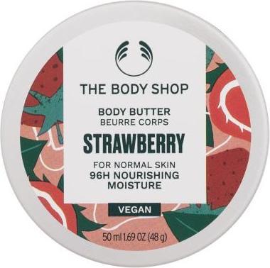Image du produit Body Shop - Beurre corporel pour peau normale Fraise ( Beurre corporel) - Volume : 50 ml (Beurre corporel, 50 ml)