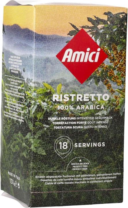 Image du produit Amici Pods Ristretto 18 pièces (1 x Port.)