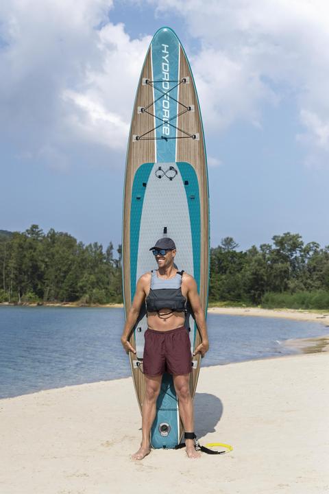 Actual product image Bestway Hydro Force Glider Elite 2-in-1 Inflatable Stand-Up Paddleboard & Kayak Set 3.81 m