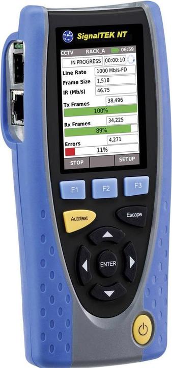Actual product image Ideal SignalTEK NT Network TransmissionTester Touchscreen