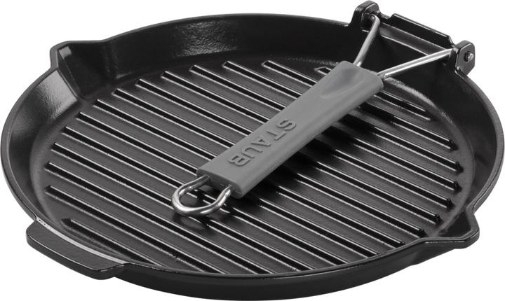 Actual product image Staub Grill pan (27 cm, Grill pan, Cast iron)