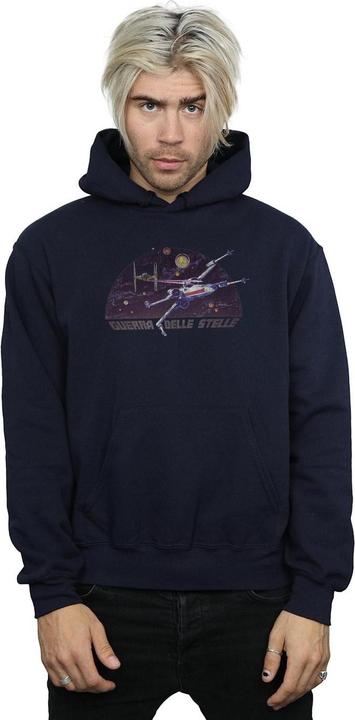 Immagine prodotto Star Wars Italian Title X-Wing Felpa con Cappuccio Uomo (4XL)