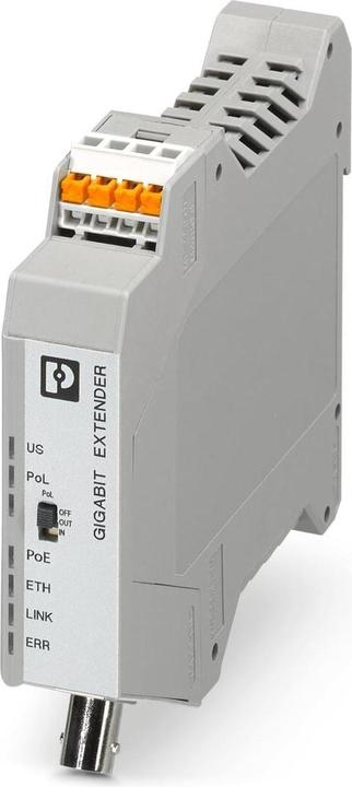 Phoenix Contact PoE Extender 2010 ETH COAX-G Coax (802.3at (PoE+), 802.3af (PoE), 30 W)