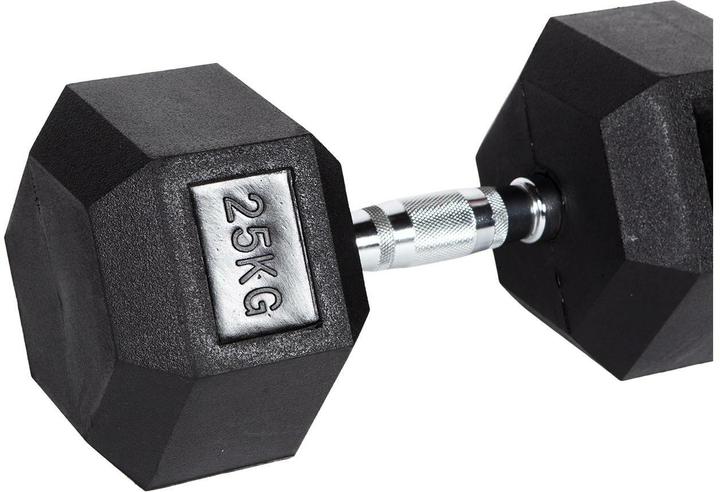 Actual product image Fitcom Hex Dumbbell 25 kg (1 x 25 kg)