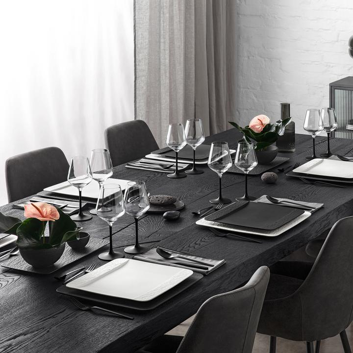 Image du produit Villeroy & Boch Plat de service carré/assiette gourmet Manufacture Rock blanc