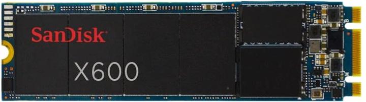 Actual product image SanDisk X600 SSD M.2 2280 1TB internal SATA 6Gb/s TLC secured (1000 GB, M.2 2280)