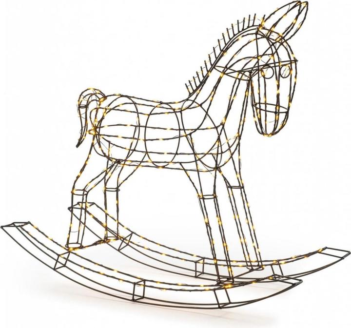 Produktbild STT LED-Figur Pferd, 65 cm, Schwarz
