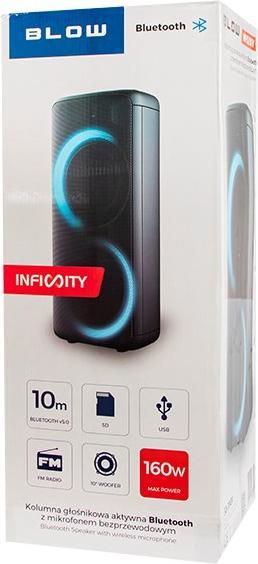 Produktbild Blow Bluetooth-Lautsprecher Infinity Mikrofon + Fernbedienung (Akkubetrieb)