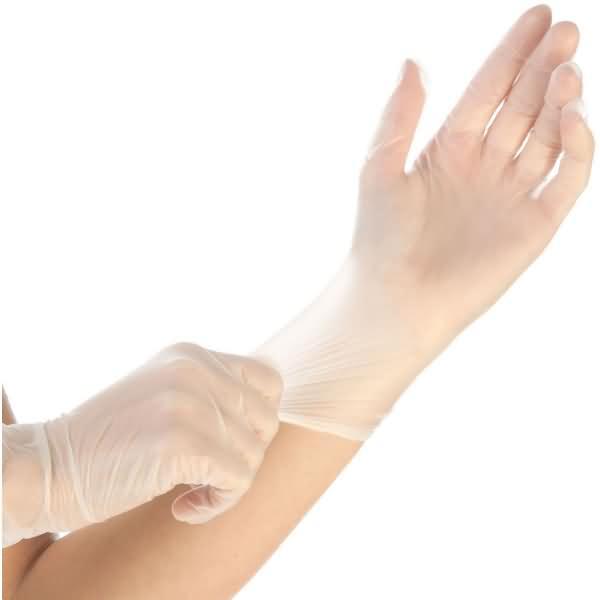 Produktbild Hygonorm unisex Einmalhandschuhe IDEAL LIGHT weiss Grösse L 100 St. (L)