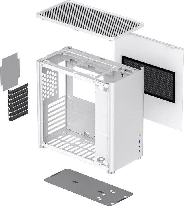 Actual product image Jonsbo D40 ATX Enclosure, Tempered Glass (ATX)